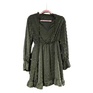 Olive Green Shein Dress (Never Worn)